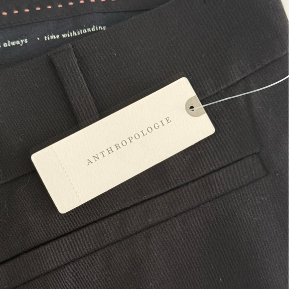Anthropologie The Essential Slim Trousers in Black - Picture 5 of 5
